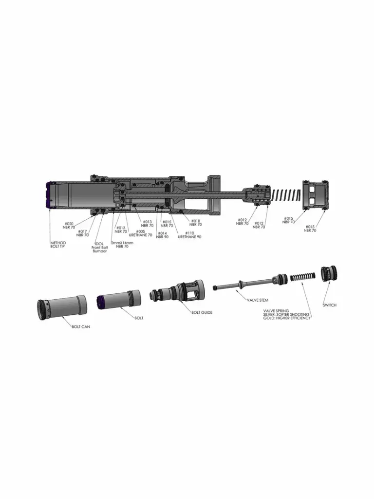 Method IDOLT-M40 Bolt Kit2