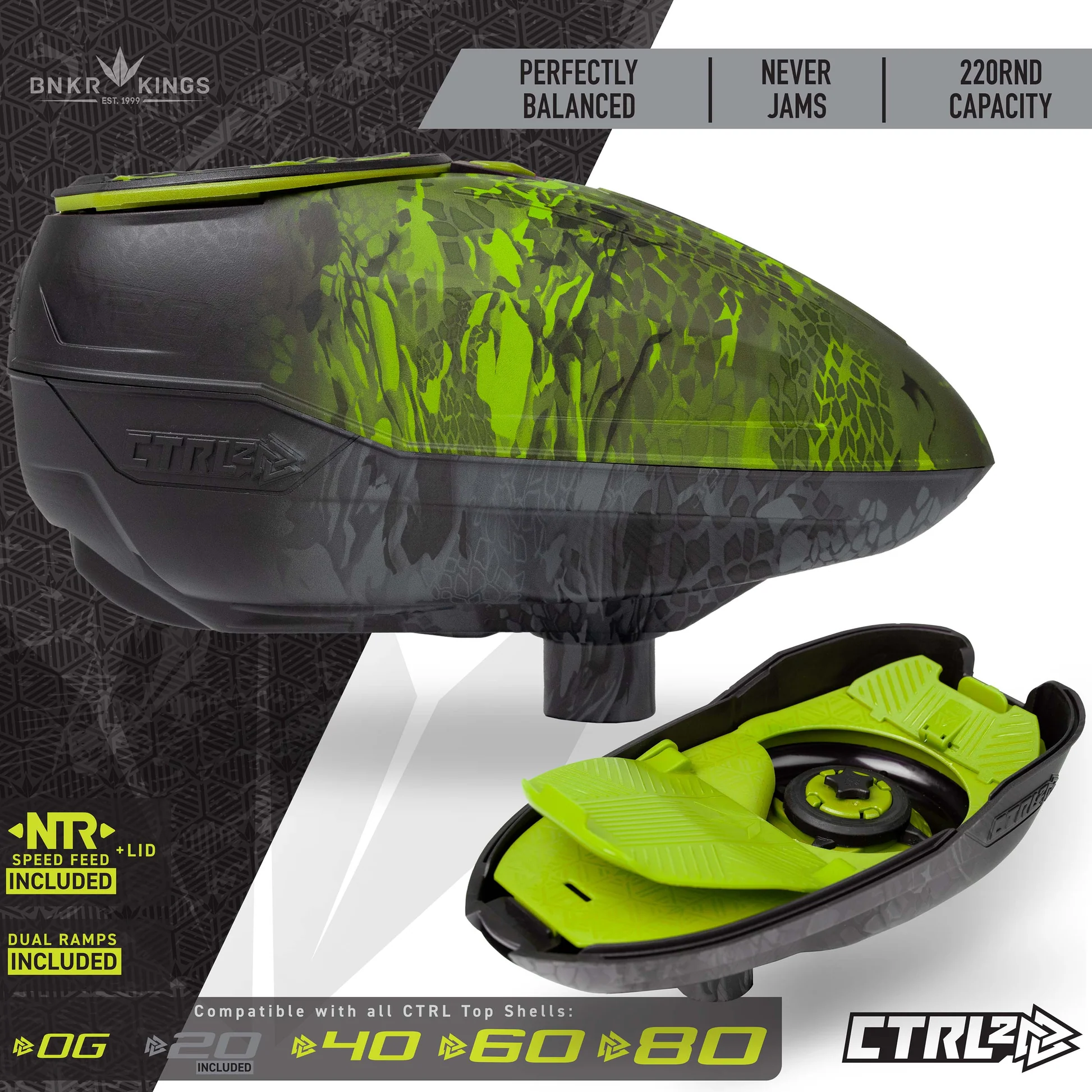 Bunkerkings CTRL2 Loader - Acid Black