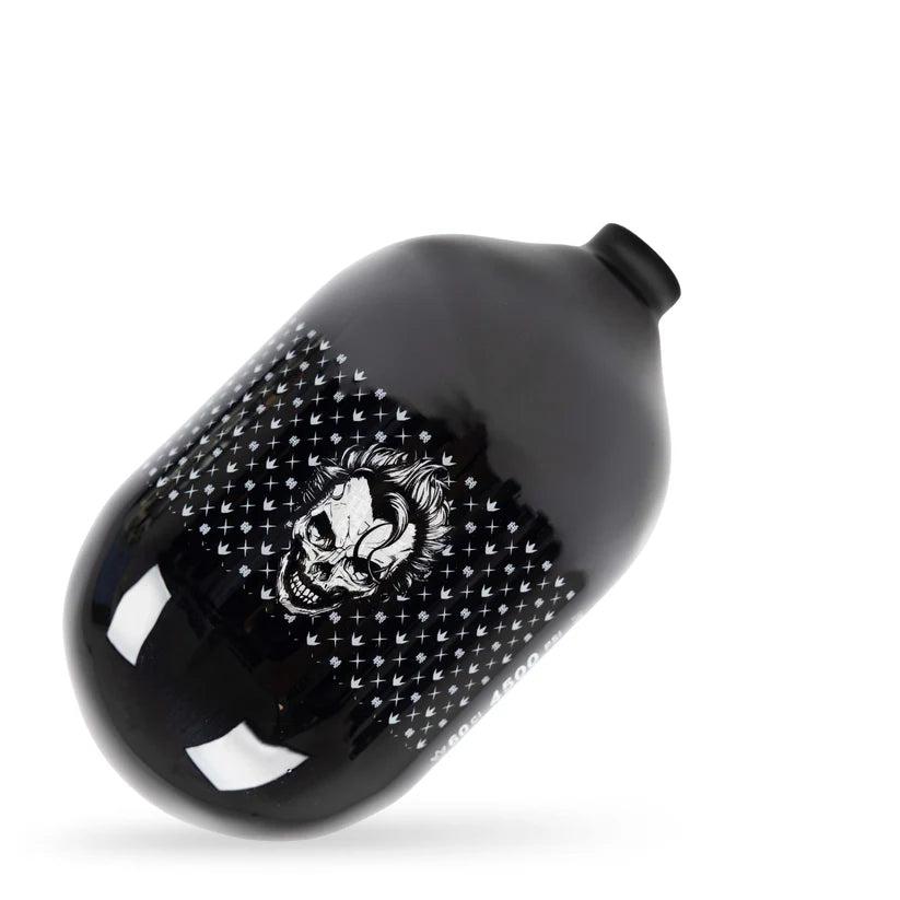 Bunkerkings FN Lite Air Bottle Only 60ci - 4500psi - หัวกะโหลกโจ๊กเกอร์สีดำ